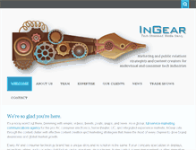 Tablet Screenshot of ingearpr.com